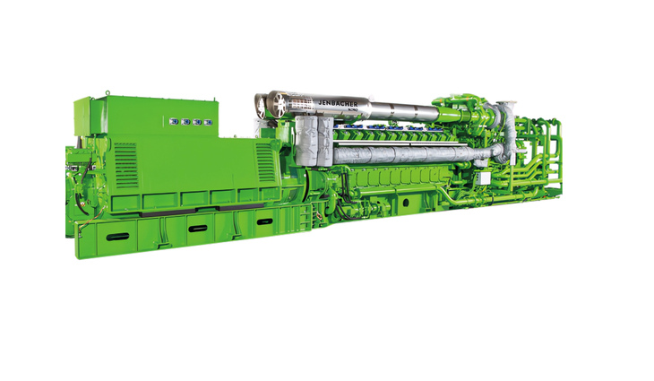 Газопоршневая установка Jenbacher 2000 открытая JMS 612 GS-N.L - фото №1