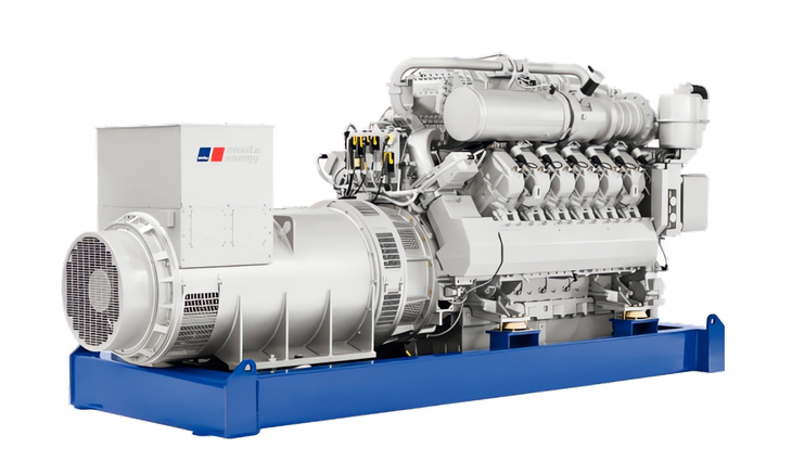Газопоршневая установка MTU 1250 - фото №1