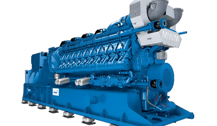 Газопоршневая установка MWM 2300 открытая TCG 3020 V20 - фото №1