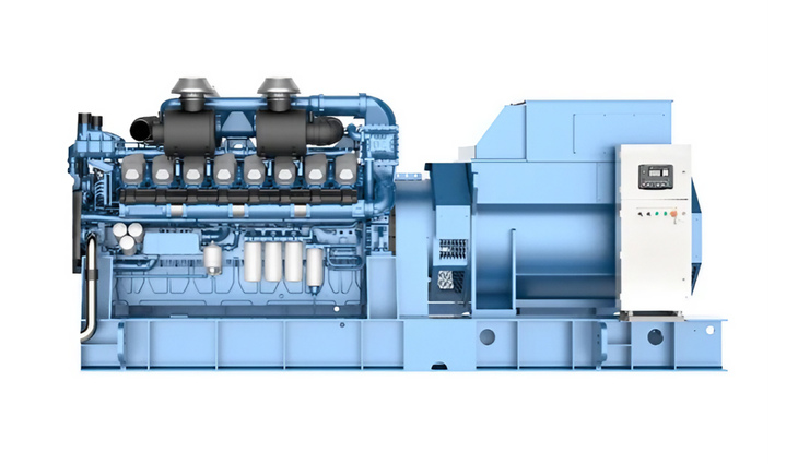 Газопоршневая установка Weichai 1400 кВт открытая - фото №1
